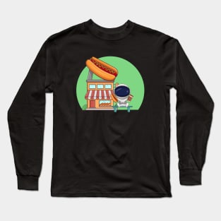 HOTDOG SHOP AND ASTRO Long Sleeve T-Shirt